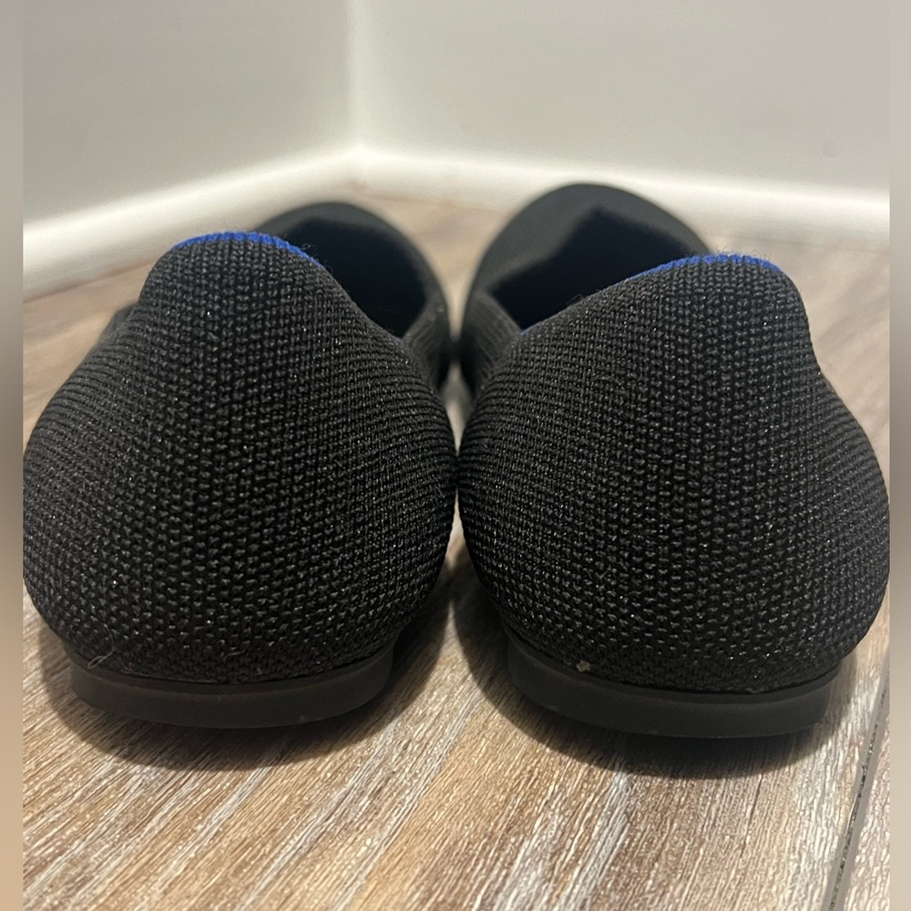 Black Rothy’s Round Toe Size 7 - Picture 3 of 5